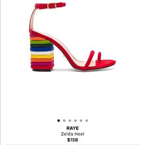 Raye revolve heel 7.5 worn once